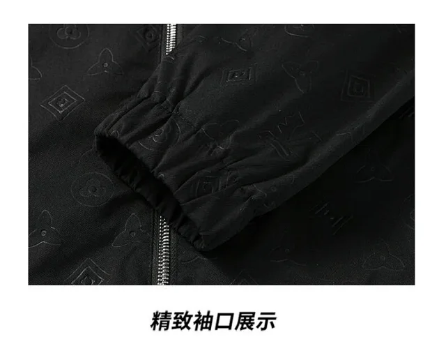 Layol Valinat Jackets Hooded embossed-monogram zip jacket product detail image 21