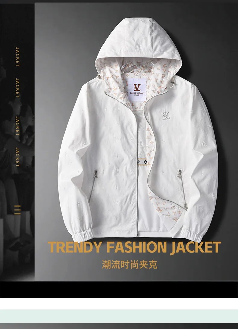 Adidas Windbreaker Jacket Gray Outerwear - 3