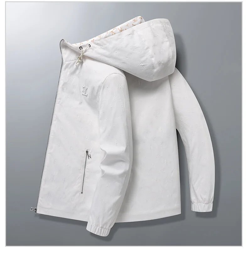 Adidas Windbreaker Jacket Gray Outerwear - 18