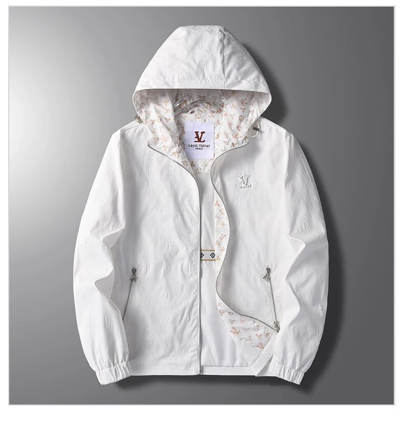 Adidas Windbreaker Jacket Gray Outerwear - 19
