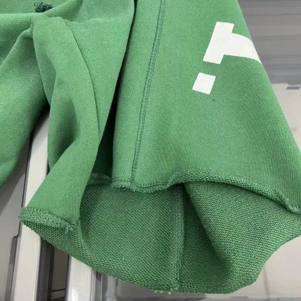 Off-White™ Diagonal Logo Sweat Shorts Green - 8