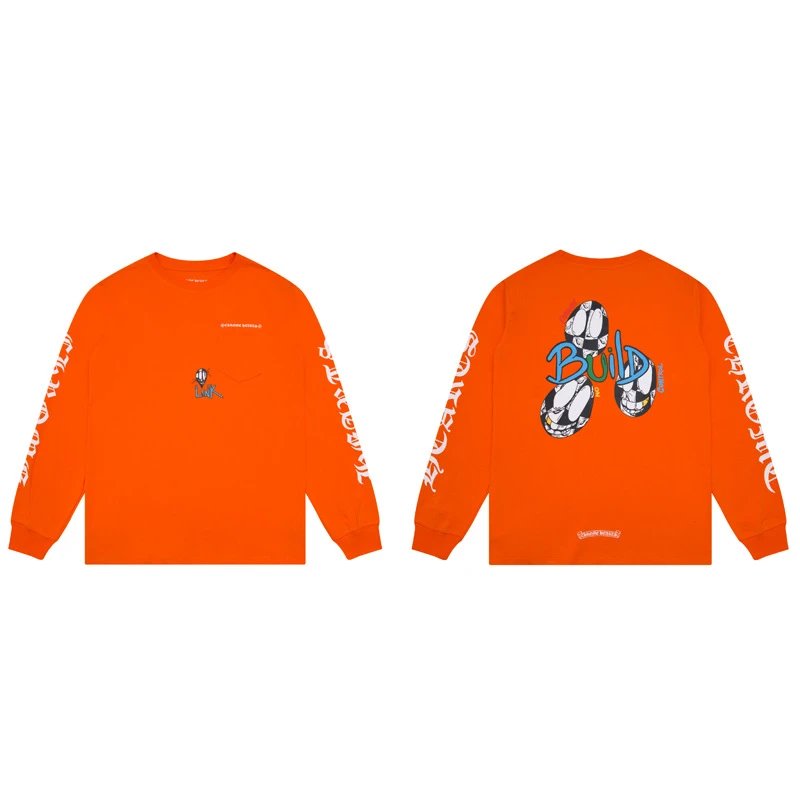 Chrome Hearts x I Want More Not Less Purple Long-Sleeve Graphic Tee - 21