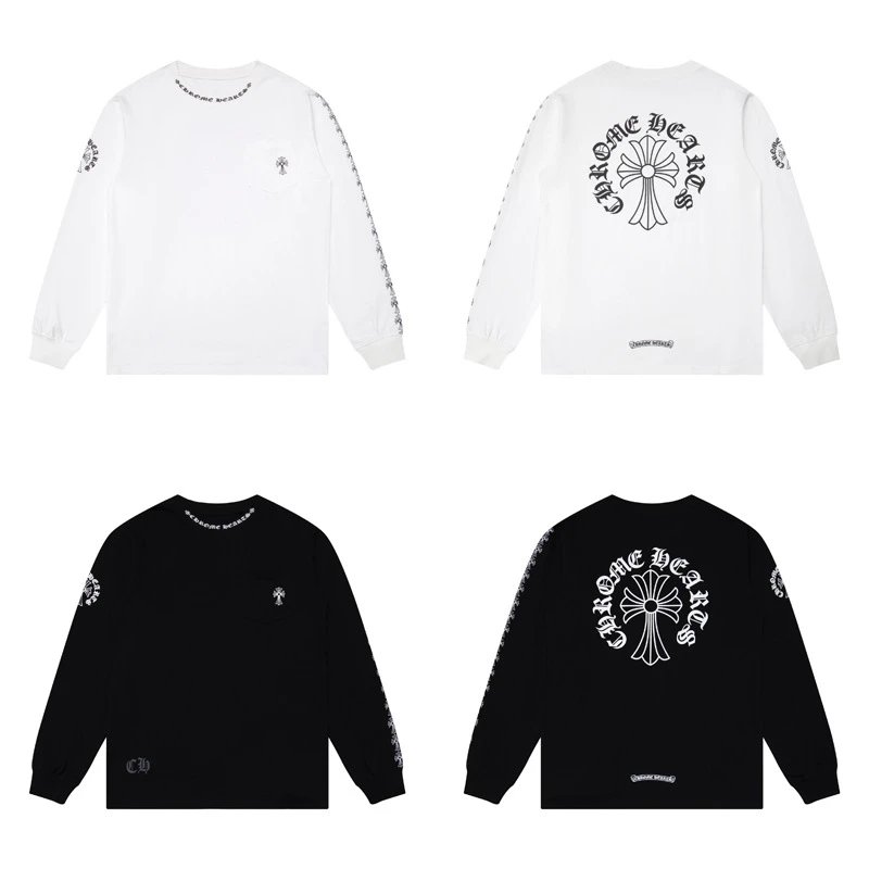 Chrome Hearts x I Want More Not Less Purple Long-Sleeve Graphic Tee - 10