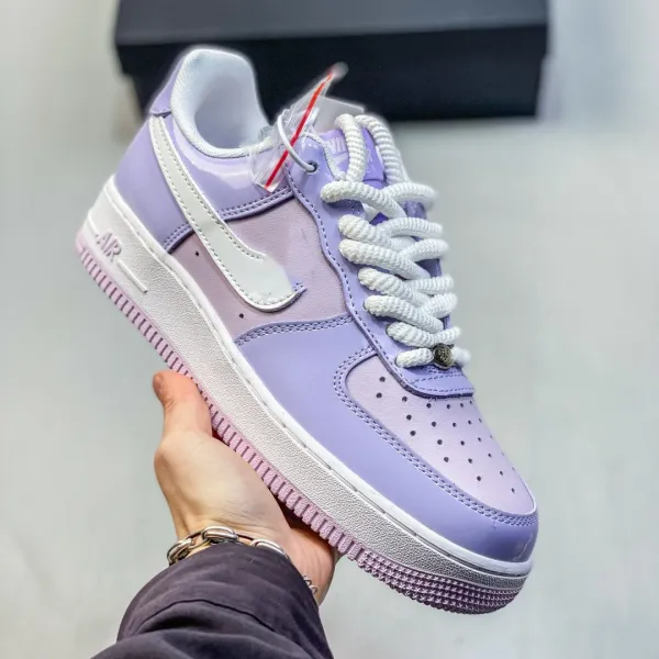Nike Air Force 1 Low Purple Glow Sneakers - 4