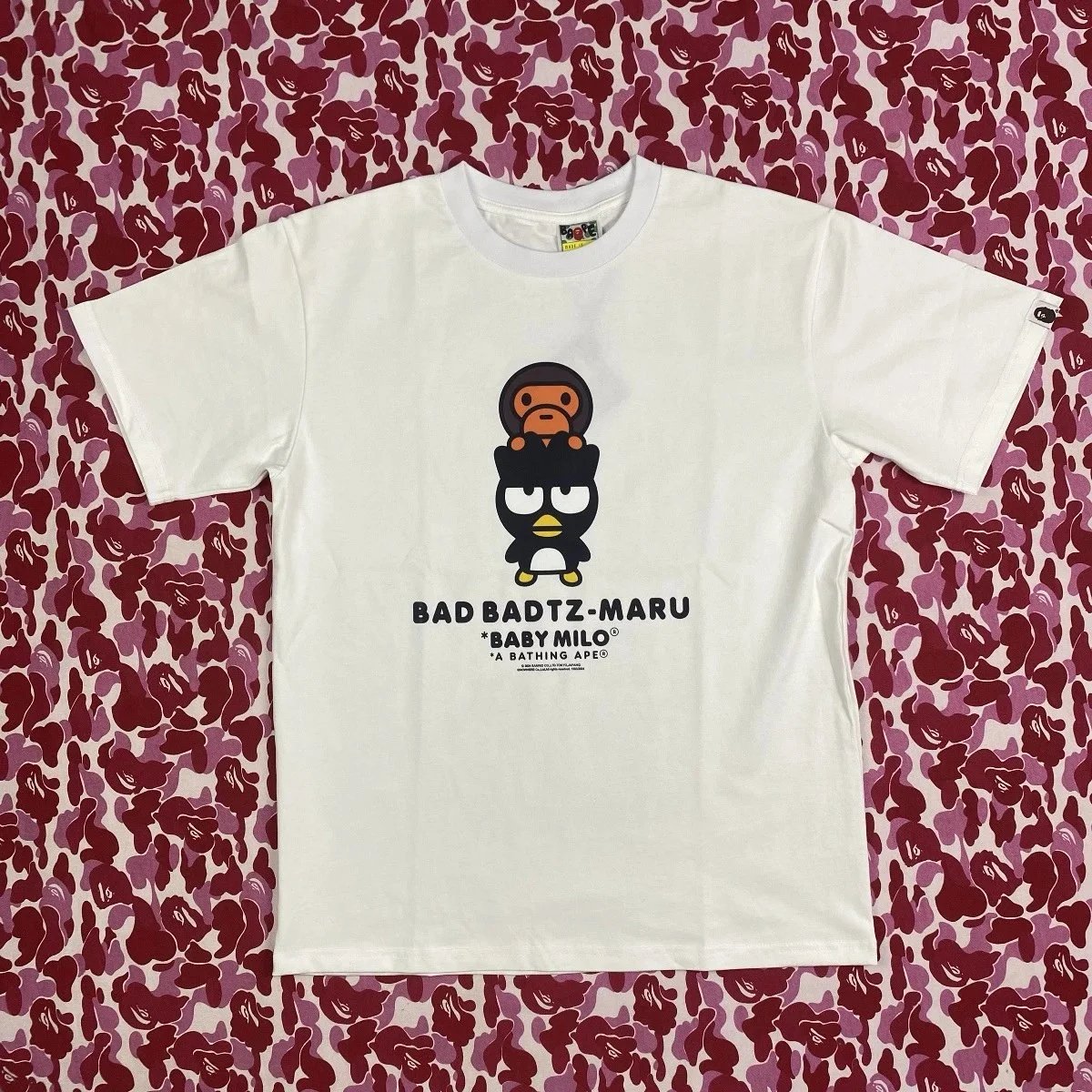 A Bathing Ape x Sanrio Patty & Jimmy Baby Milo White T-Shirt - 18