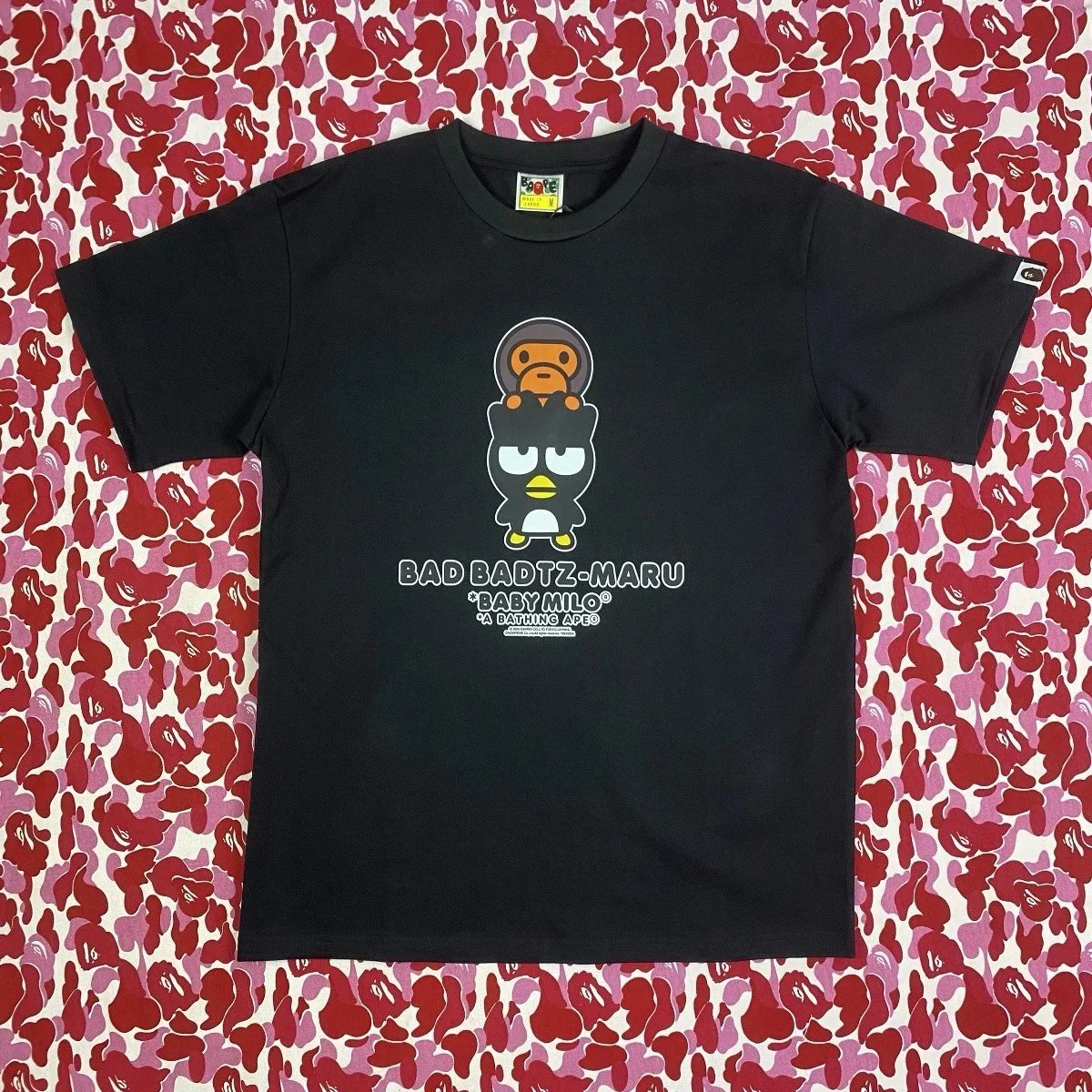 A Bathing Ape x Sanrio Patty & Jimmy Baby Milo White T-Shirt - 16