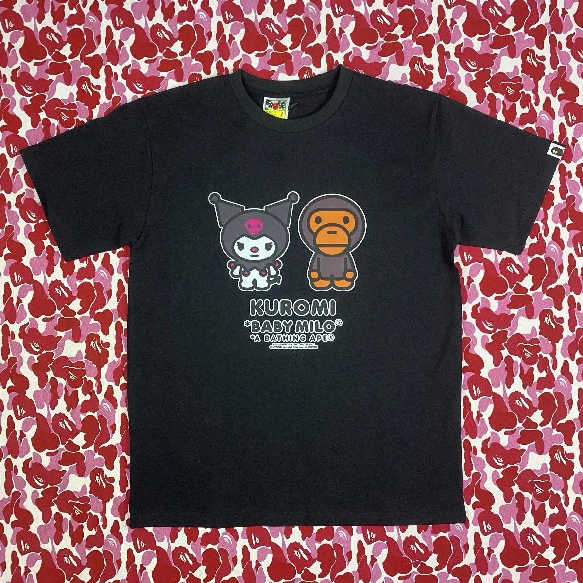 A Bathing Ape x Sanrio Patty & Jimmy Baby Milo White T-Shirt - 17