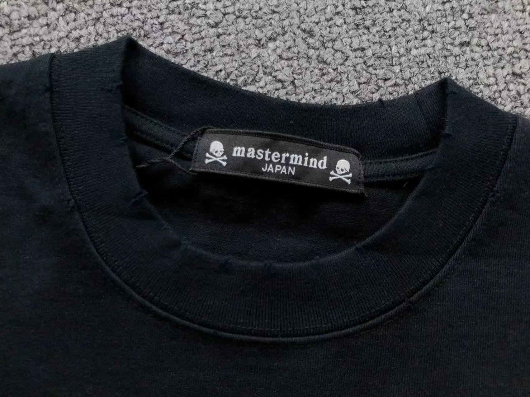 Design Mastermind Japan Skull Logo Black T-Shirt T-Shirts - 11