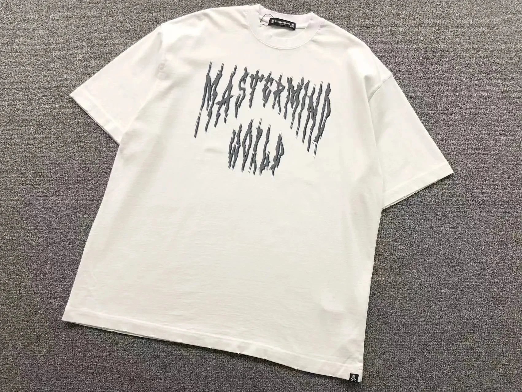Design Mastermind Japan Skull Logo Black T-Shirt T-Shirts - 6