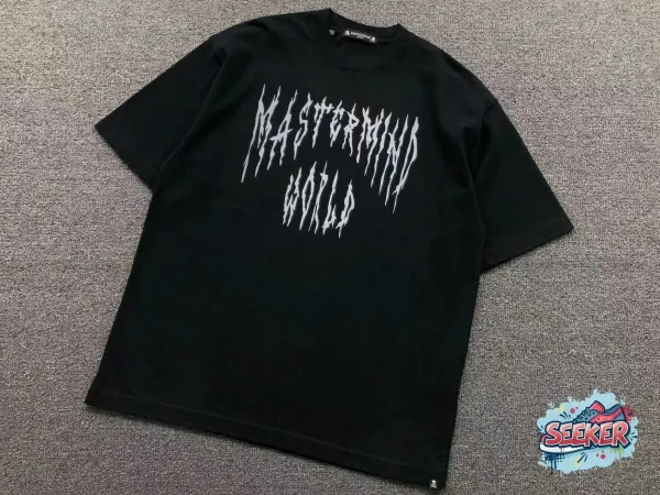 A Bathing Ape Mastermind Japan Mastermind World Black T-Shirt T-Shirts - 1