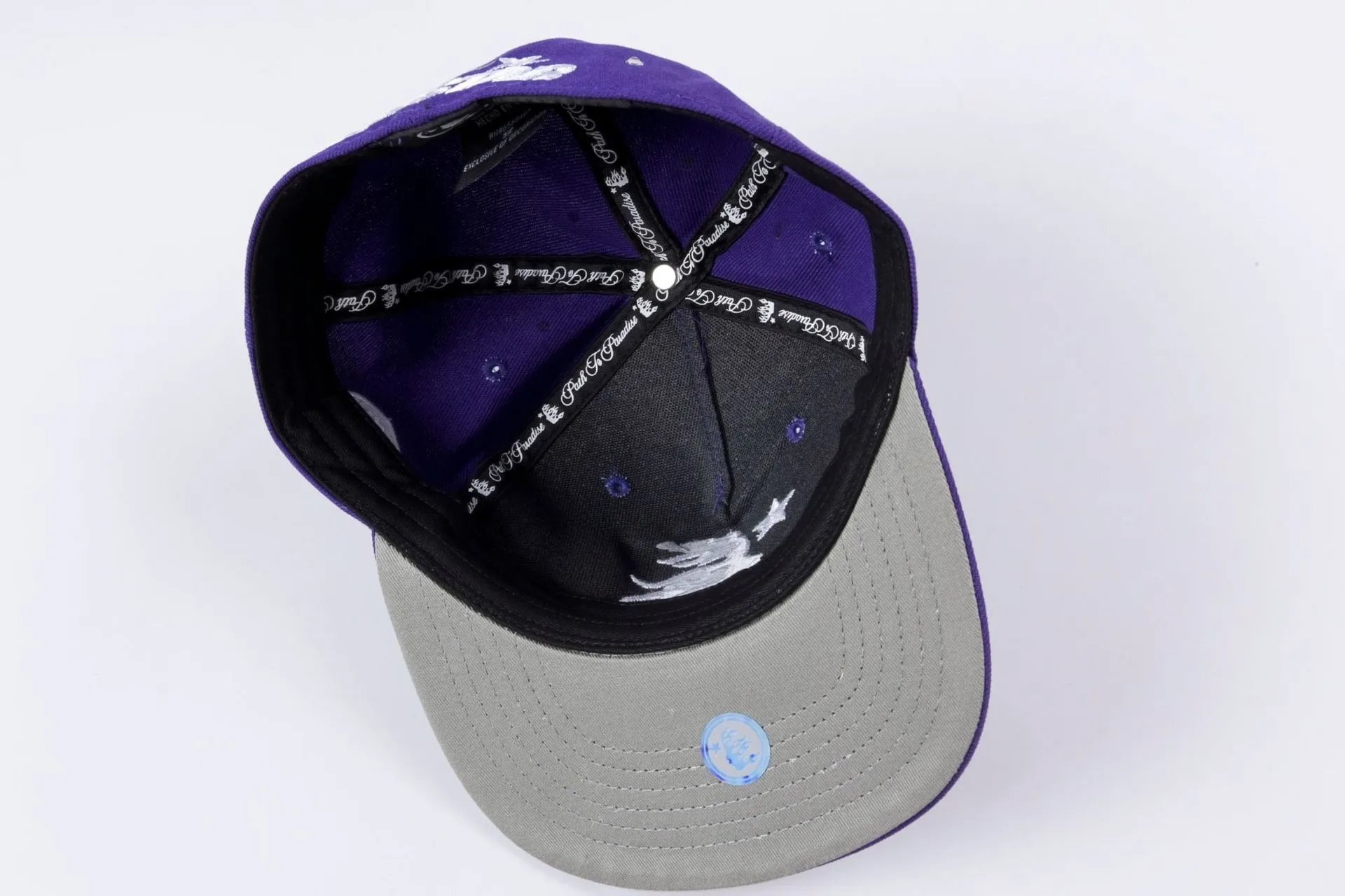 Hellstar Flame Embroidered Pink Snapback Cap Baseball Cap - 9