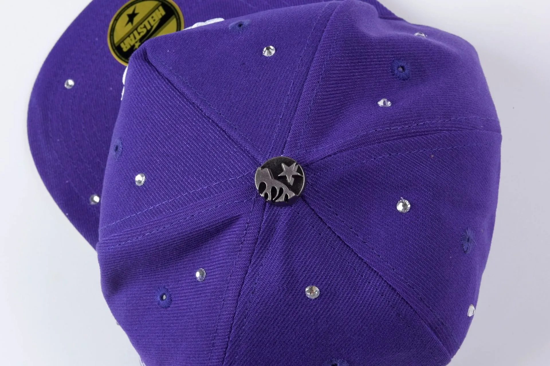 Hellstar Flame Embroidered Pink Snapback Cap Baseball Cap - 5