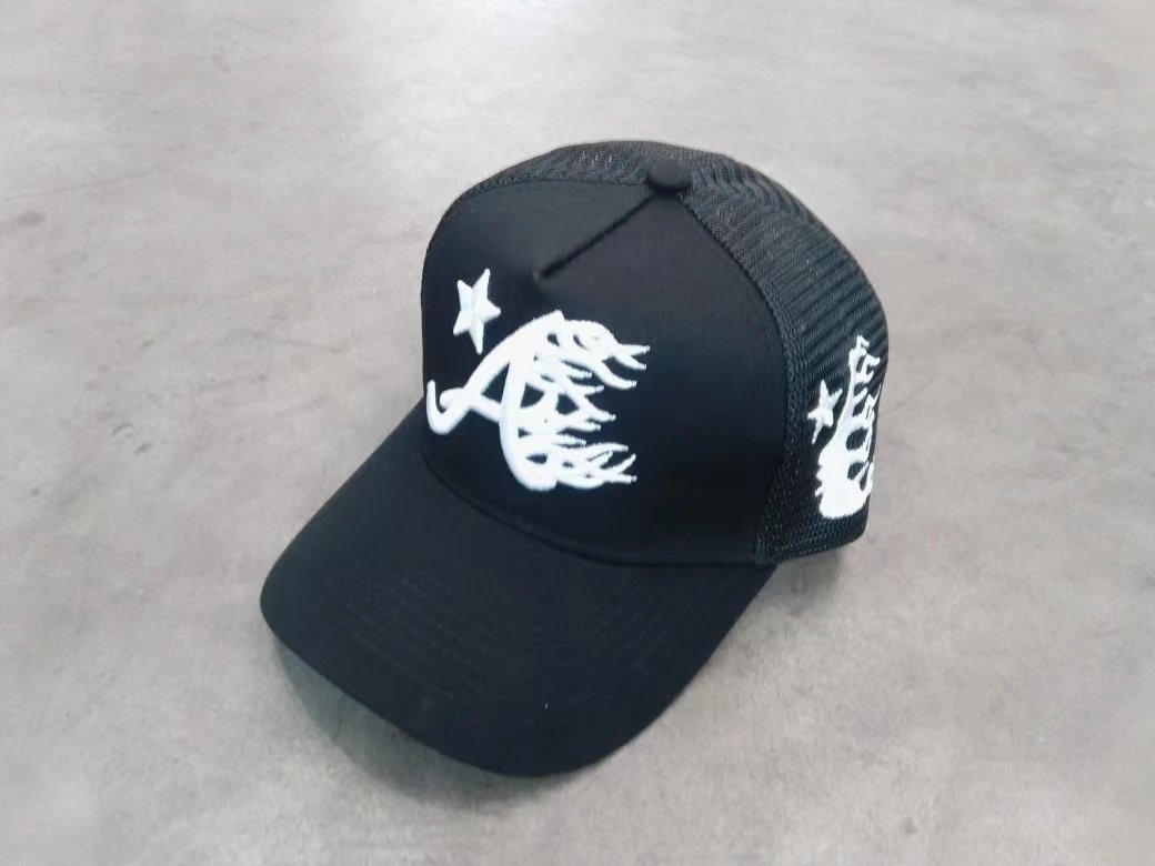 Hellstar Flame Embroidered Pink Snapback Cap Baseball Cap - 20