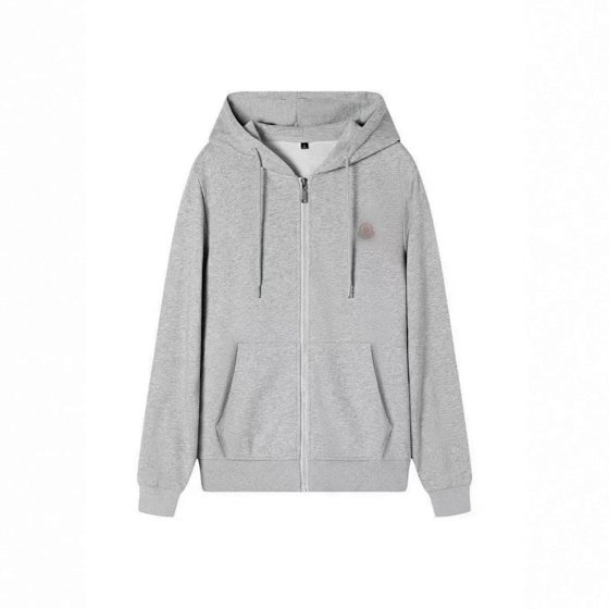 Trendy Brand Zip-Up Cardigan Moncler Hoodie Men Women Spring Autumn American Style Couple Top Men Drop Shoulder Hooded Jacket