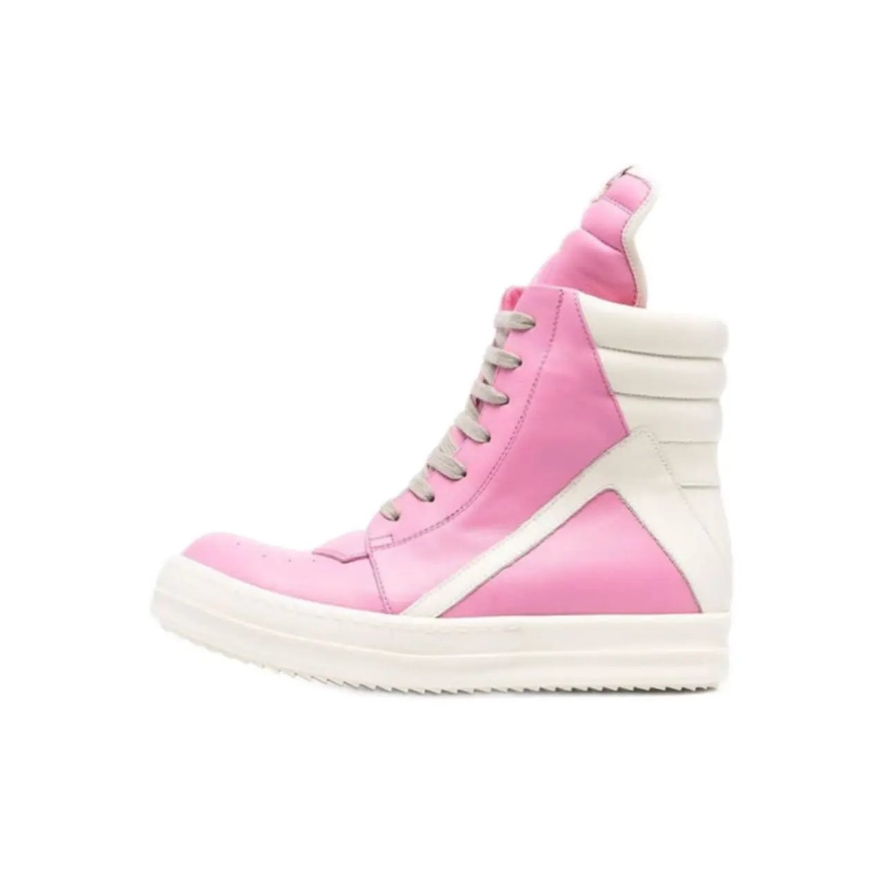 Inverted triangle pink