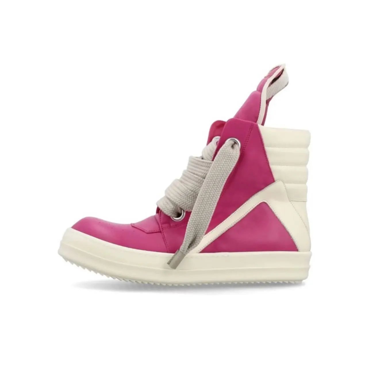 Inverted Triangle Purple Red