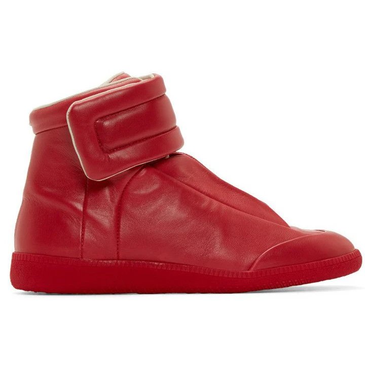 High-Top Leather Martin Boot photo 2