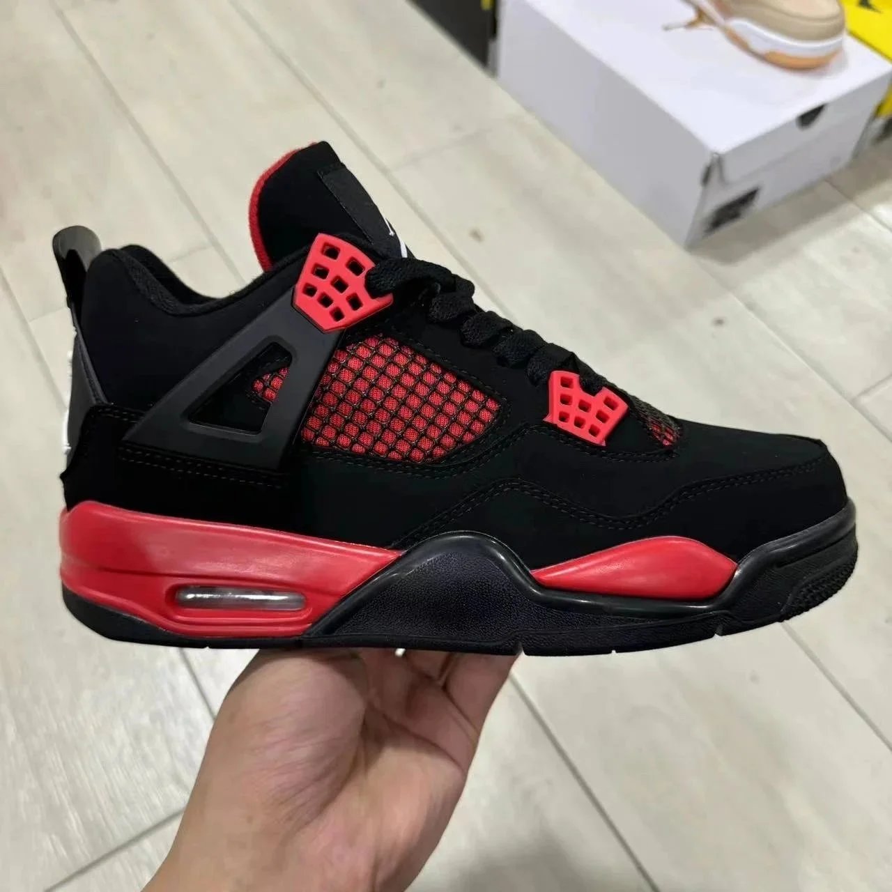 Black and red lightning SKU image