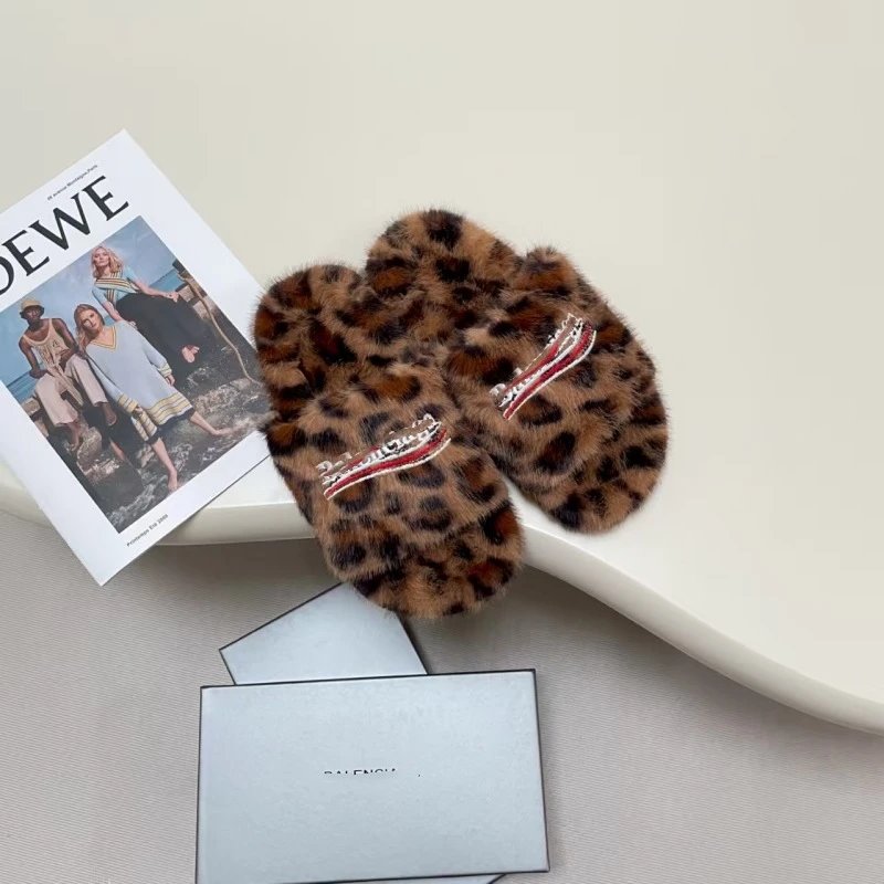 Water leopard velvet leopard print brown