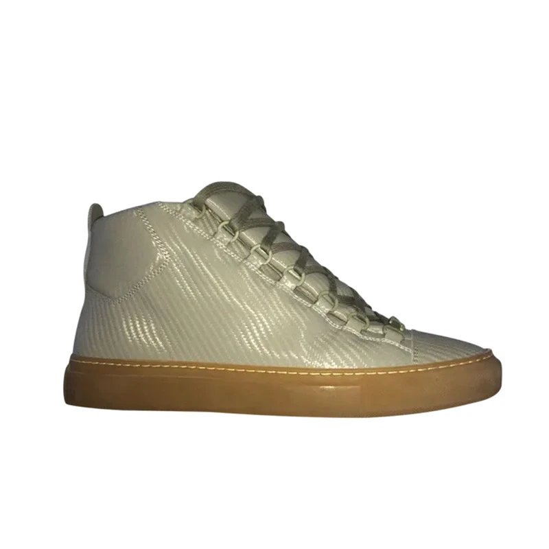 European Fashion High-top Leather Shoes photo 8