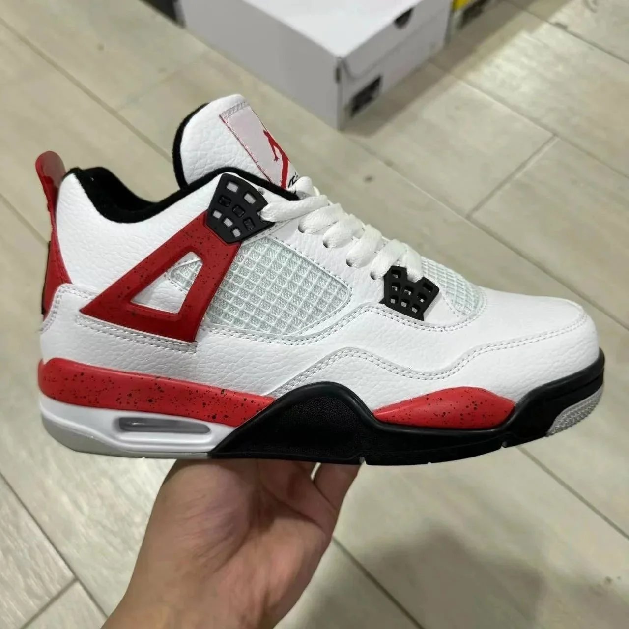 White, black, and red SKU image