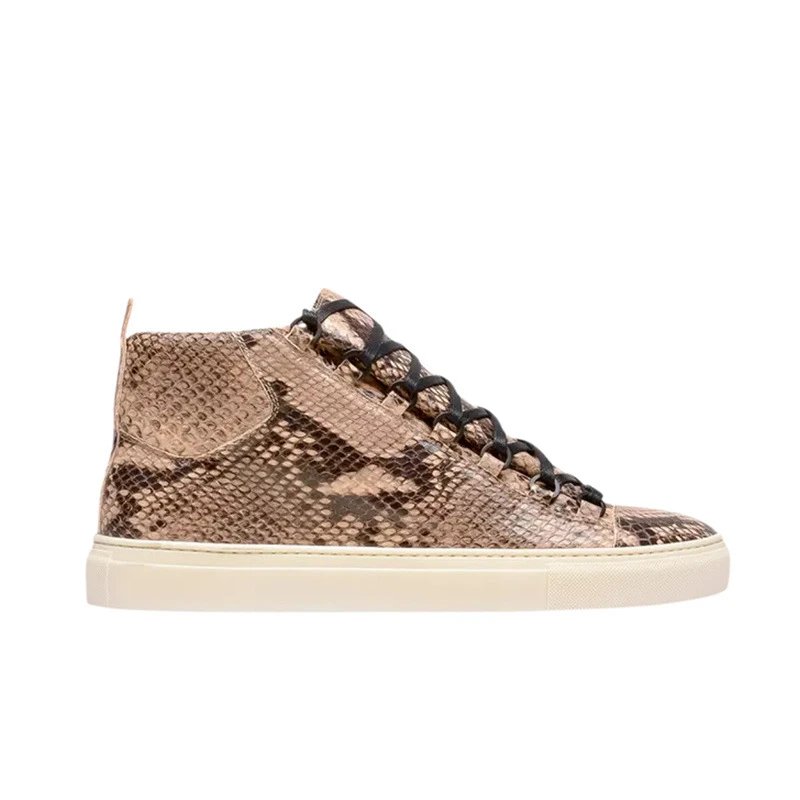 European Fashion High-top Leather Shoes photo 7