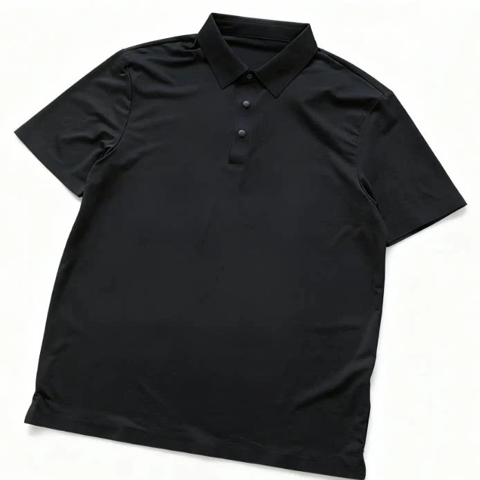 Left embroidered small size 17 color lapel short sleeved shirt 77072006