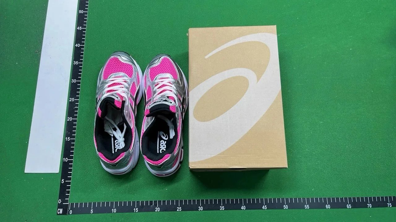 Asics Gel-Kayano 14 Silver Green Running Shoes - 4
