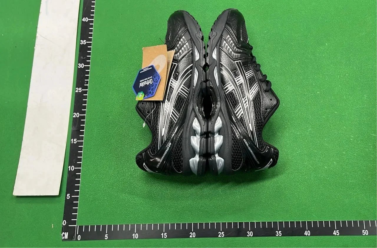 Asics Gel-Kayano 14 Silver Green Running Shoes - 5