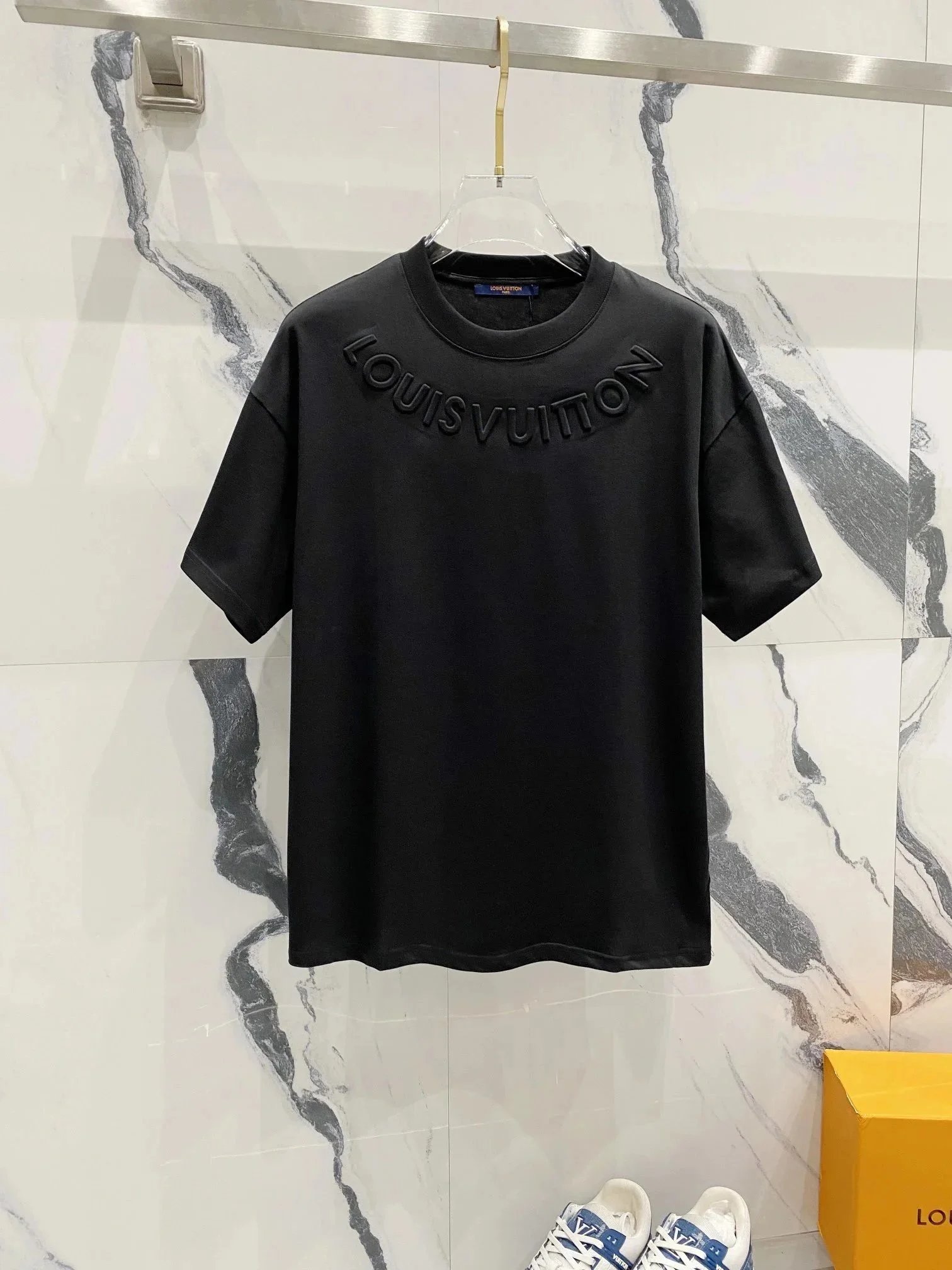 Louis Vuitton T-Shirts Short-Sleeve Logo T-Shirt — 54