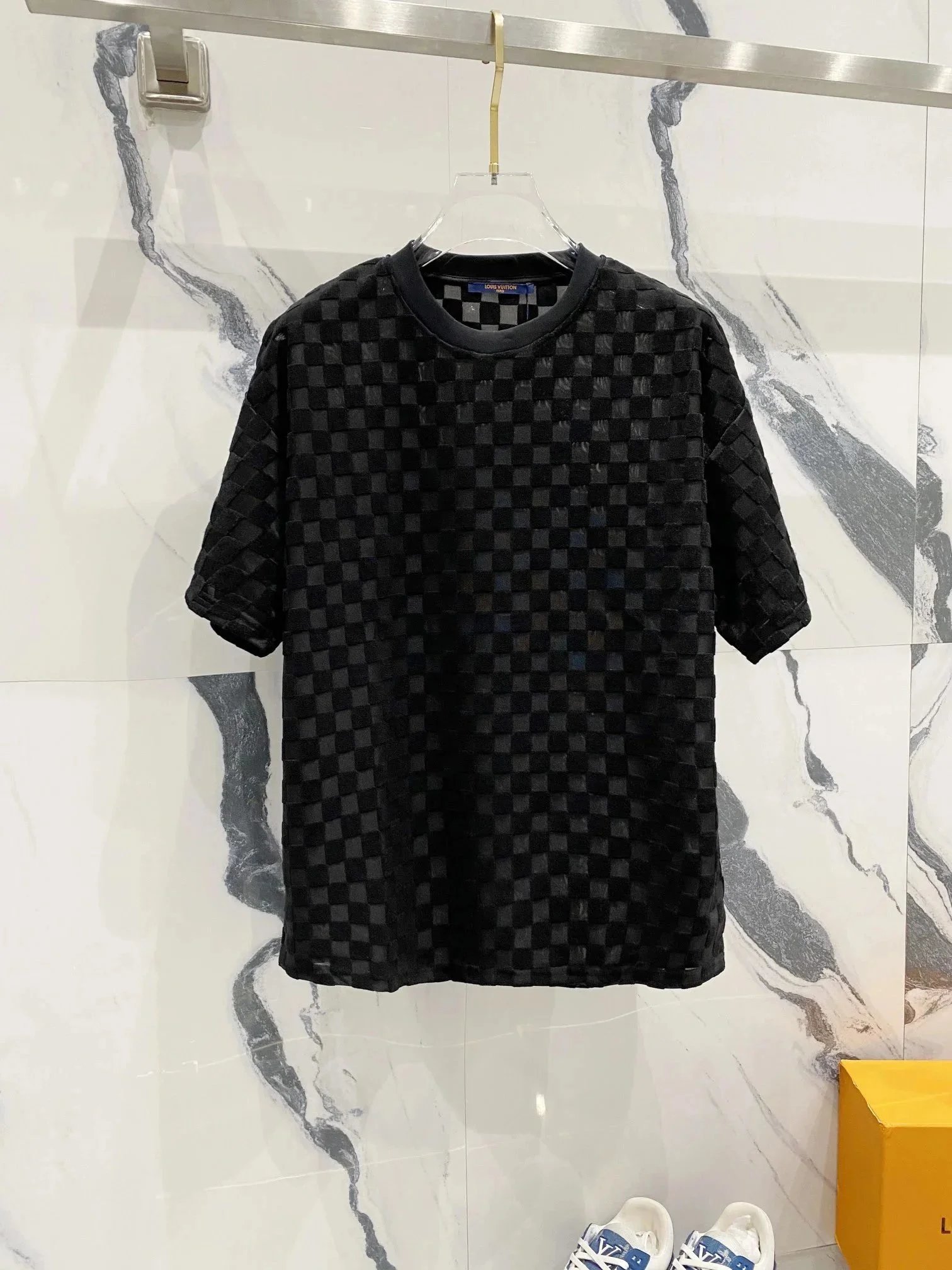 Louis Vuitton T-Shirts Short-Sleeve Logo T-Shirt — 62