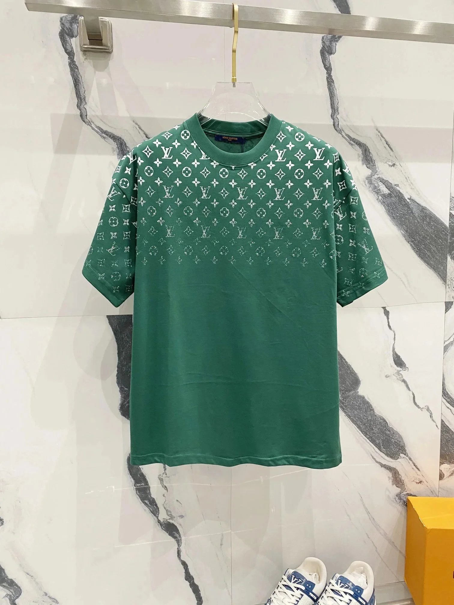 Louis Vuitton T-Shirts Short-Sleeve Logo T-Shirt — 56