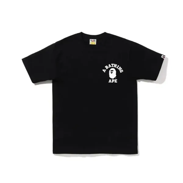 A Bathing Ape Arch Logo T-Shirt Black - 1