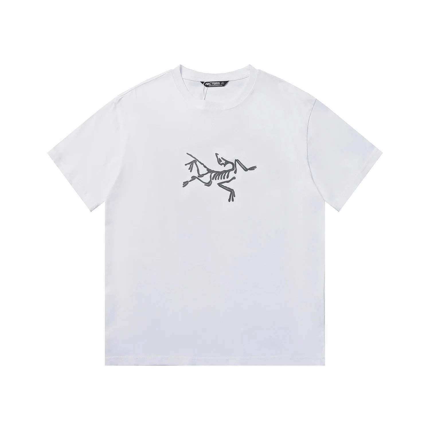 Unbranded Short-Sleeve Graphic T-Shirt — L010 (white)