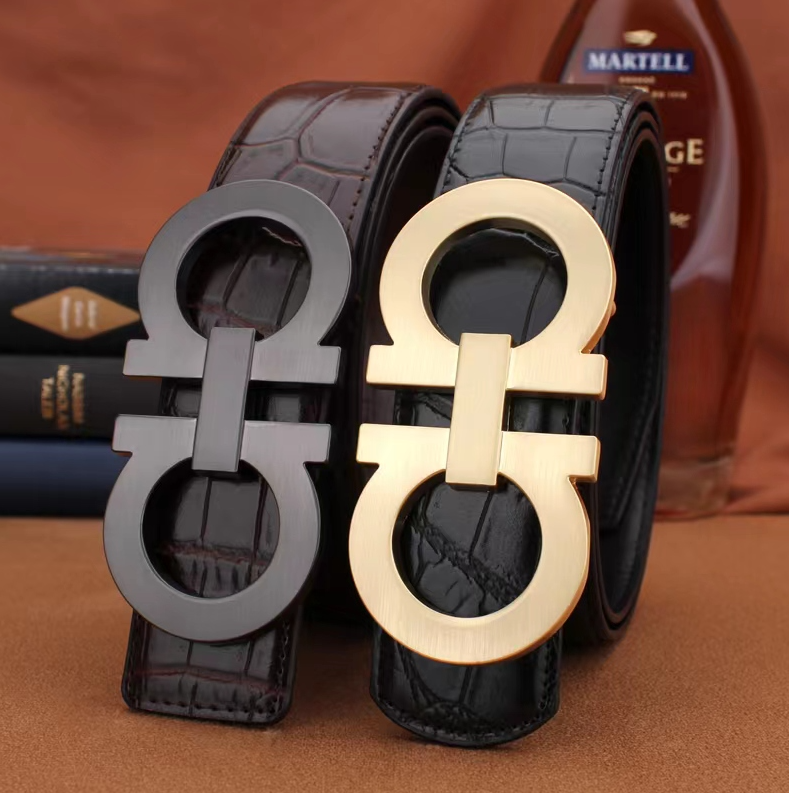 Ferragamo Gancini Buckle Leather Belts product photo 2