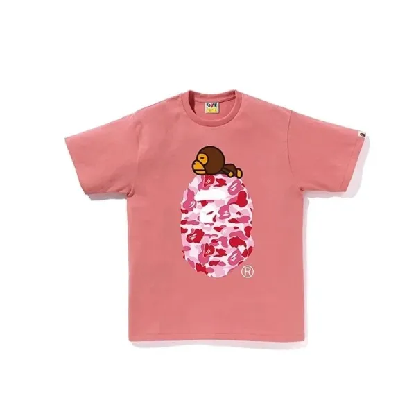 A Bathing Ape Baby Milo Pink Camo T-Shirt - 1