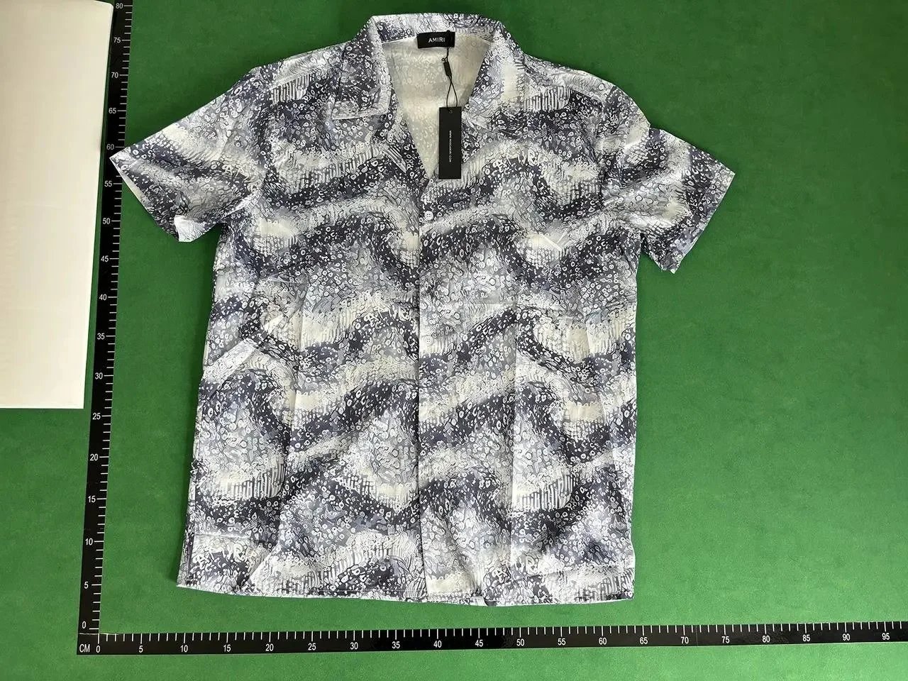 AMIRI Matching Sets Short-Sleeve Printed Shirt and Drawstring Shorts Set image 5