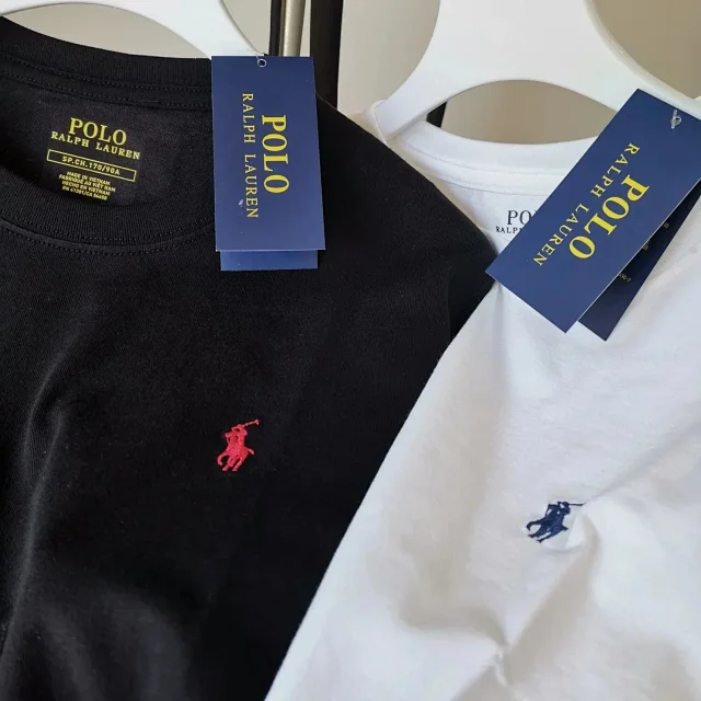 Polo Ralph Lauren T-Shirts Short-sleeve crew-neck T-shirt with embroidered pony logo product detail image 8