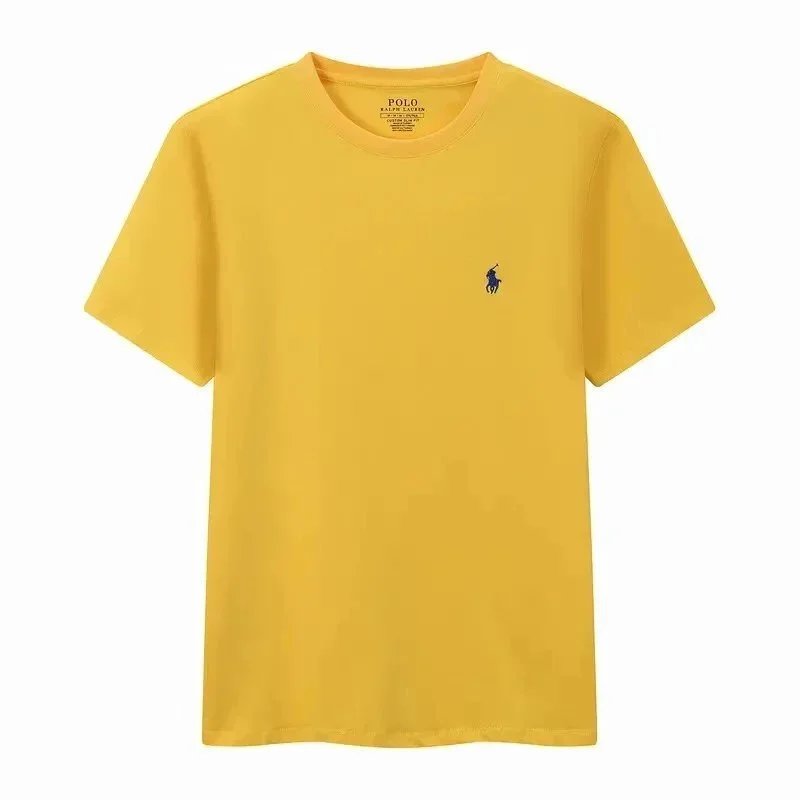 Polo Ralph Lauren T-Shirts Short-sleeve crew-neck T-shirt with embroidered pony logo — 8