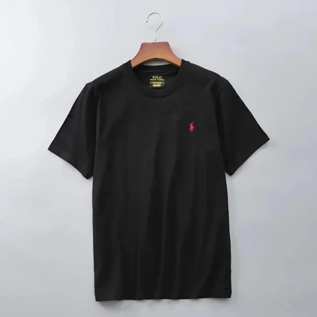 Polo Ralph Lauren T-Shirts Short-sleeve crew-neck T-shirt with embroidered pony logo product detail image 4