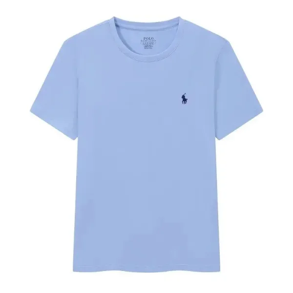 Ralph Lauren Classic Fit Crewneck T-Shirt Light Blue - 1