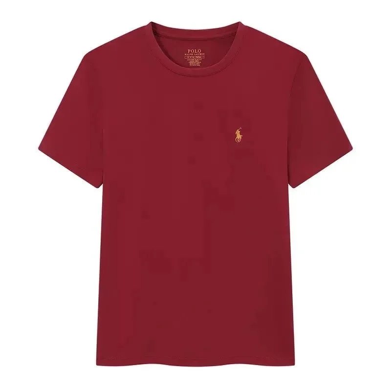 Polo Ralph Lauren T-Shirts Short-sleeve crew-neck T-shirt with embroidered pony logo — 15
