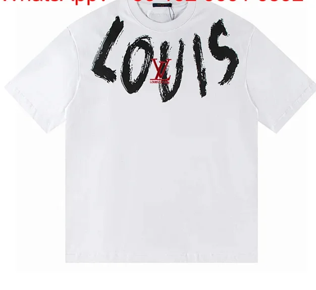 Louis Vuitton T-Shirts Le Monde Est À Vous Graphic product detail image 4