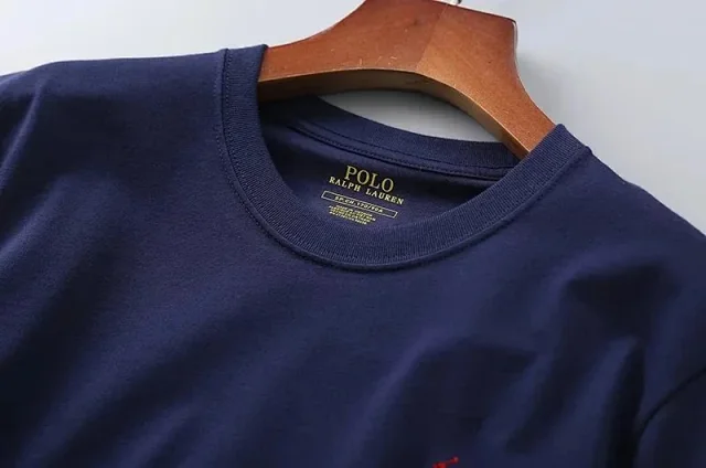 Polo Ralph Lauren T-Shirts Short-sleeve crew-neck T-shirt with embroidered pony logo product detail image 9