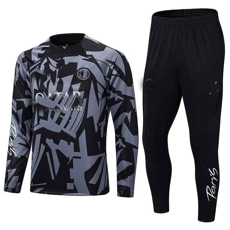 22-23 Paris Saint-Germain Black Grey (Camouflage Edition)