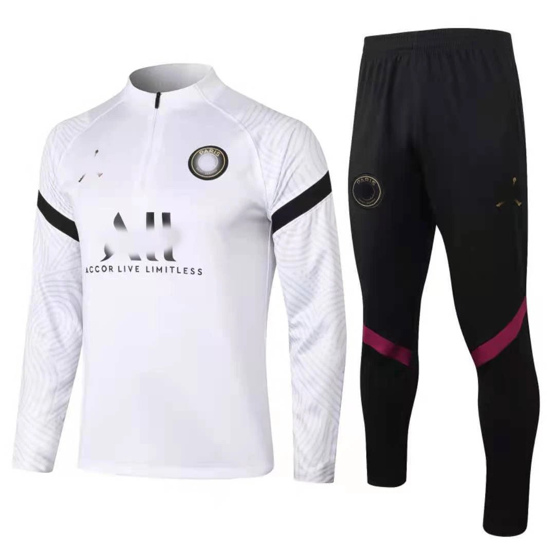 20/21 Paris Saint-Germain White with Sleeve Print