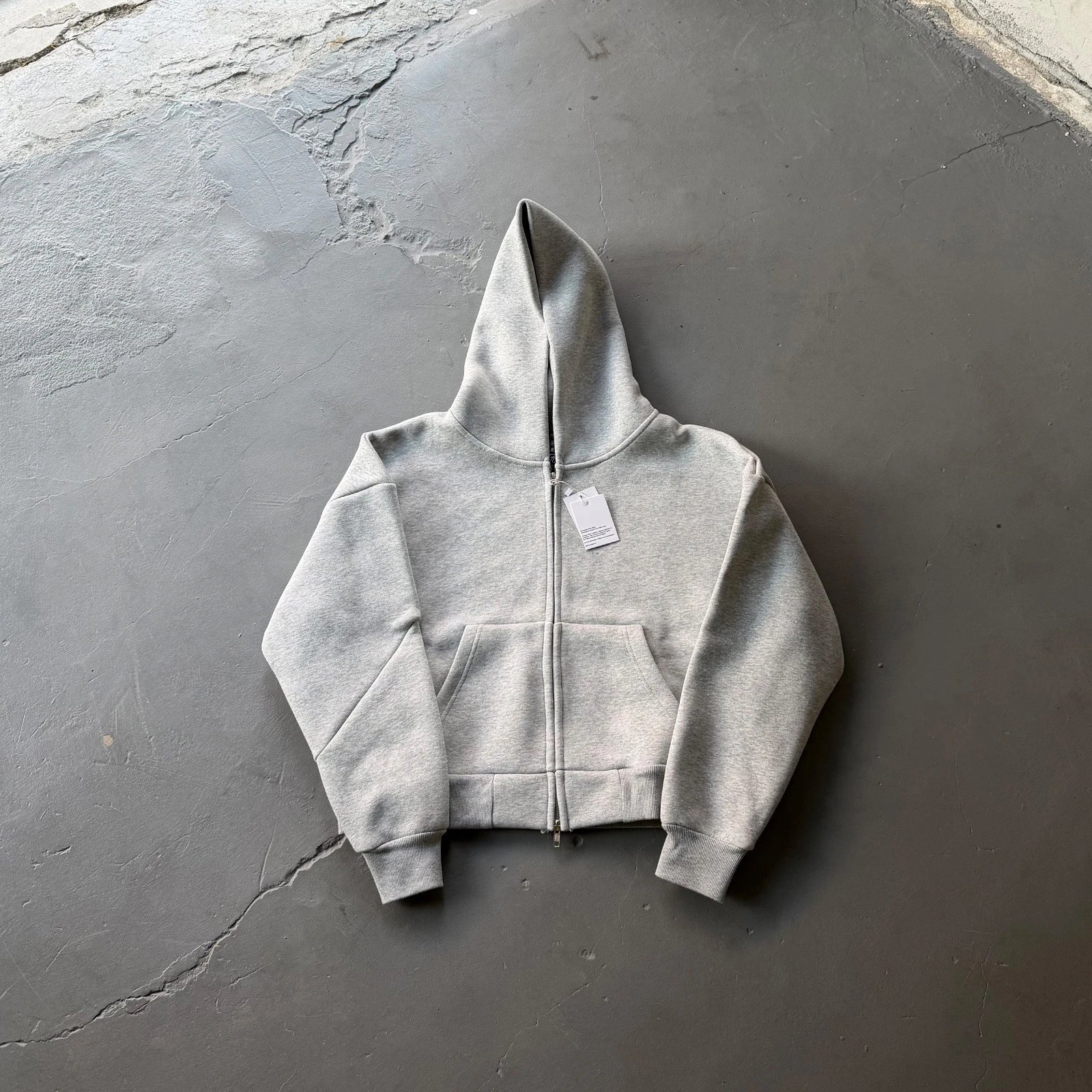 Flower gray/cardigan style