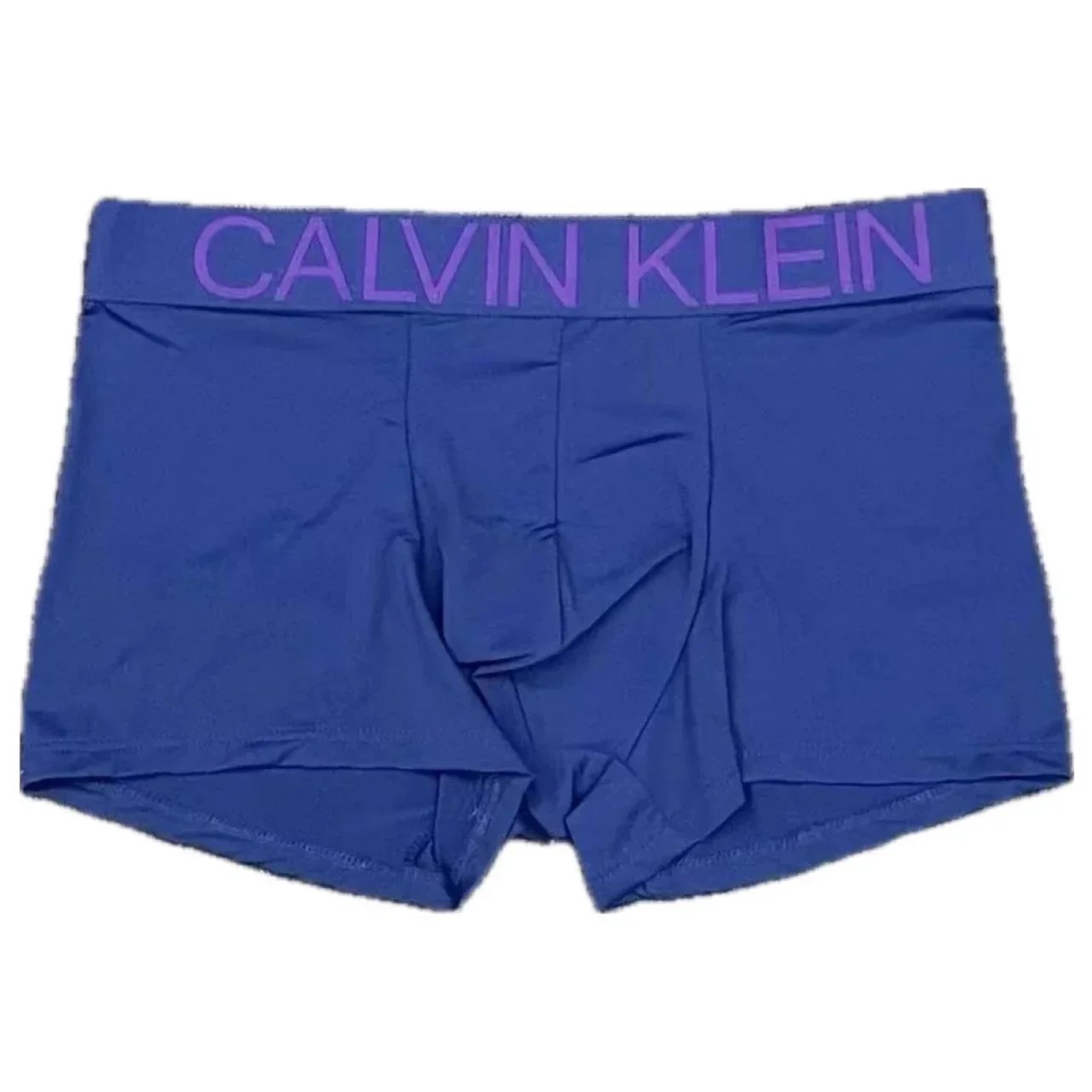 Calvin Klein Ice Silk Boxer Briefs Gray Blue Black Underwear - 9
