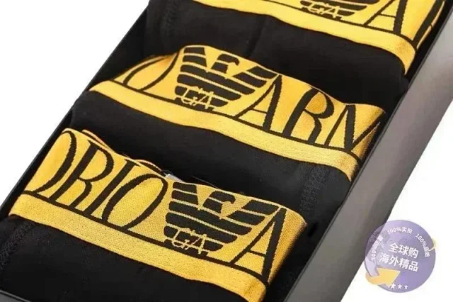 Emporio Armani Underwear EA7 Logo Boxer Briefs, 3-Pack product detail image 6