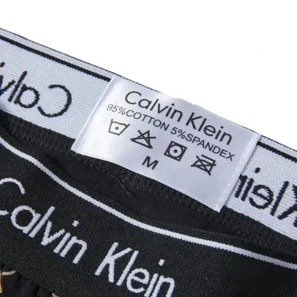 Calvin Klein All-Over Logo Print Gray Boxer Briefs Underwear - 8